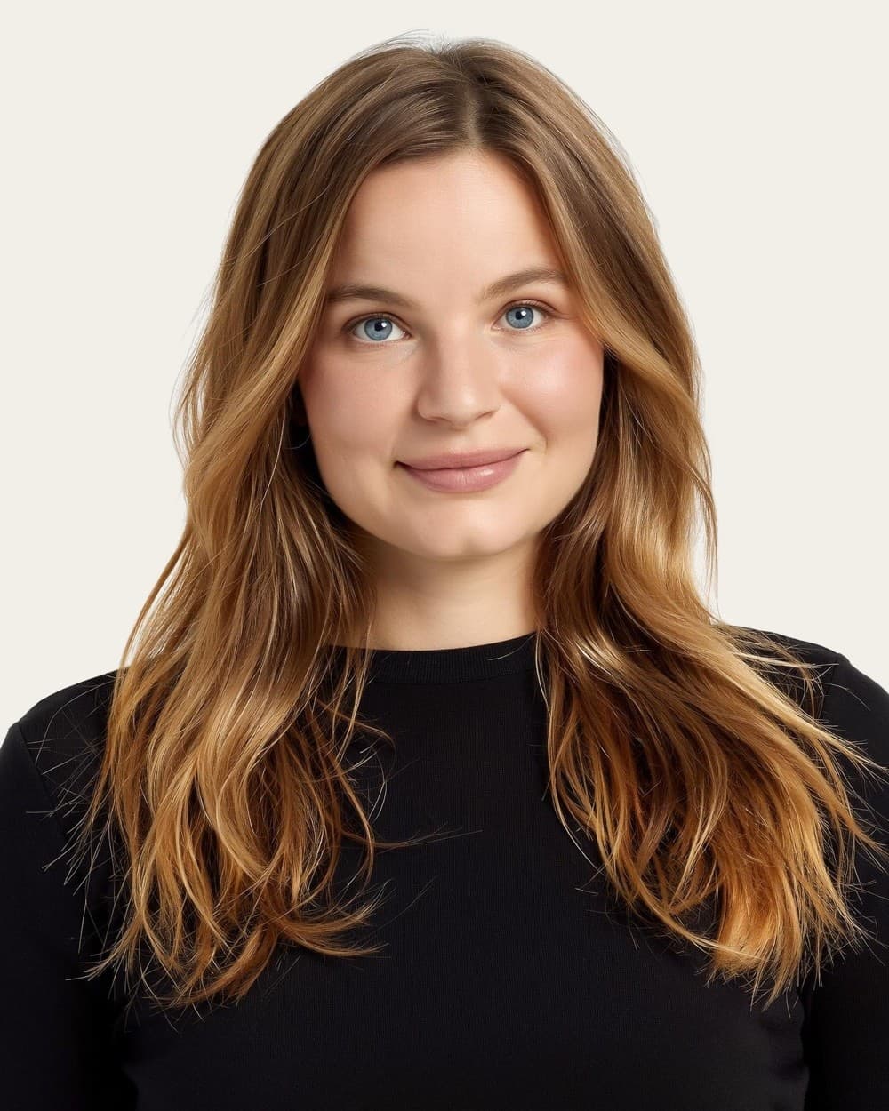 Xenja Staub, studio manager at UZICE STUDIO, photographed against a plain white background